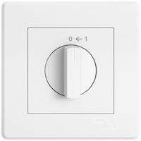 Contact pivotant ENC EDIZIO.liv SNAPFIX® 0<-1/1P avec manette rotative bc