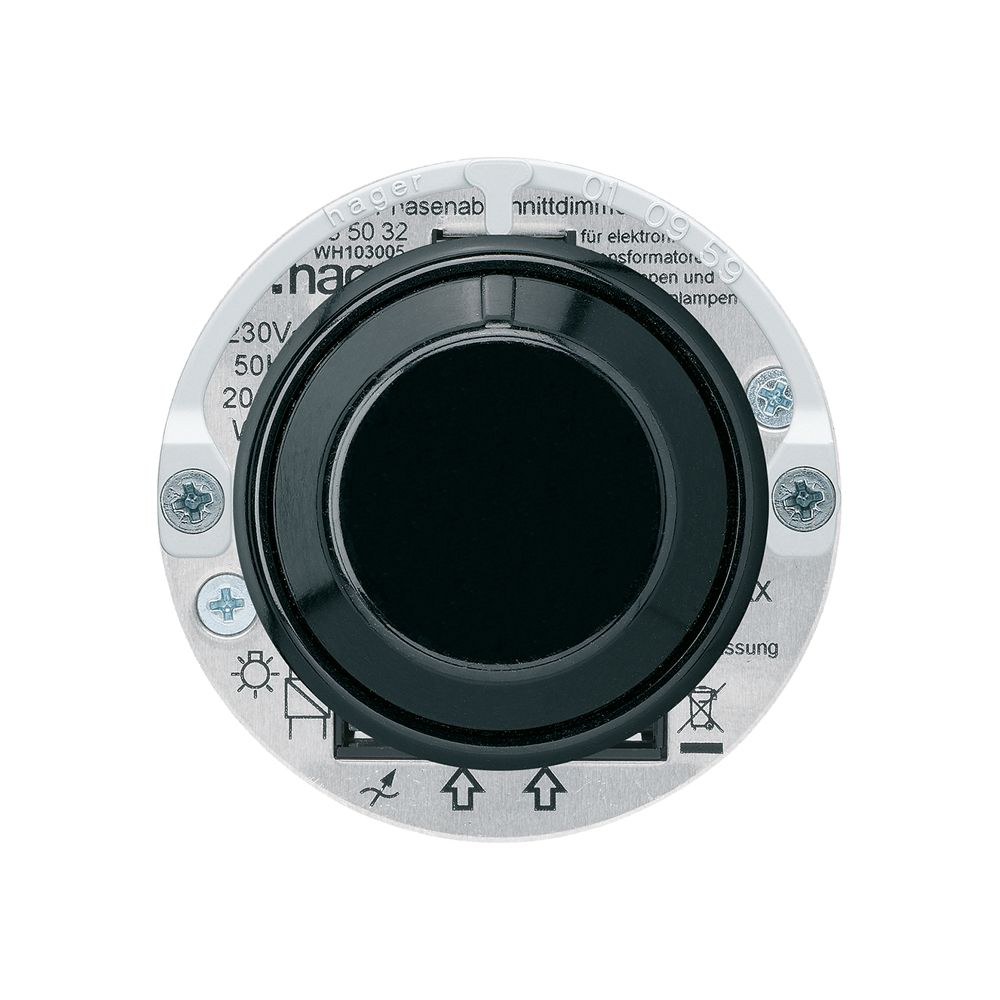 Variateur rot.ENC basico 20…550W interruption de phase A noir