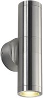 Wandleuchte SLV ASTINA OUT ESL, 2×GU10 11W IP44 Aluminium gebürstet