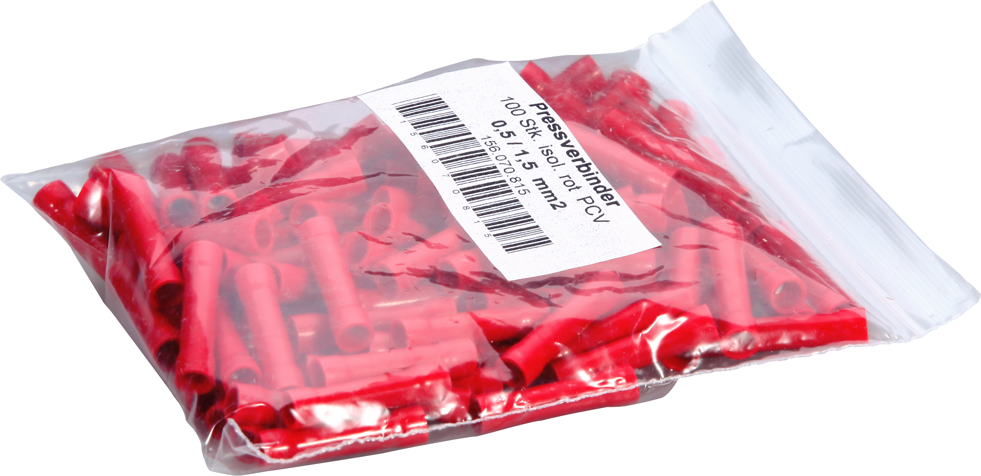 Pressverbinder Tyco TE AMP PLASTI-GRIP 0.5...1.5mm² PVC rt