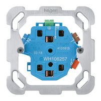 Einsatz zu Steckdose Hager 2×T13/23 1×S F