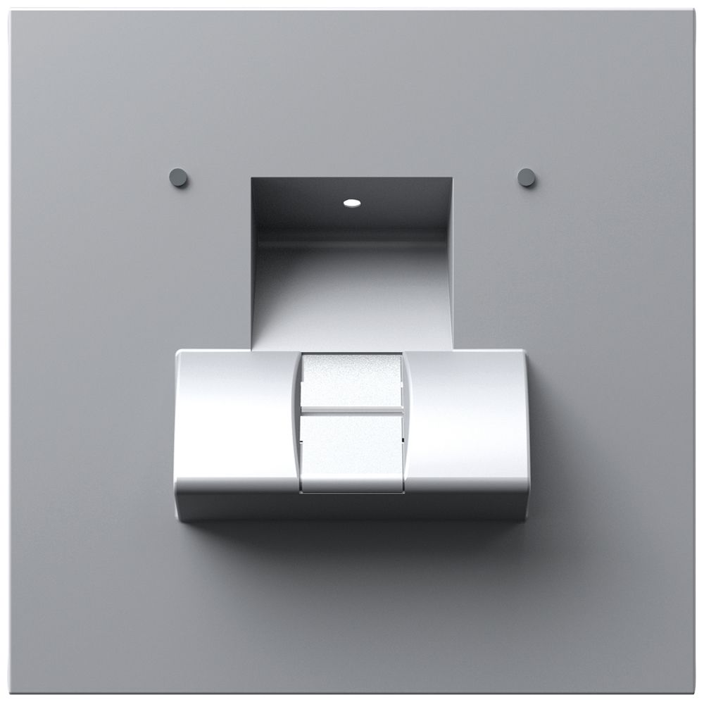 Fingerprint-Modul Siedle 1 100 silber 99×99×43mm
