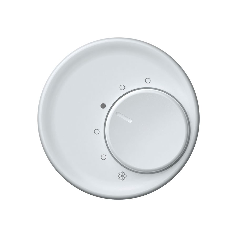 Frontset origin Thermostat ohne Schalter 60×60mm ws