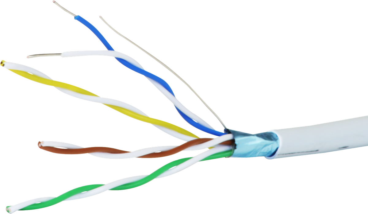 Kabel G51 Al grau 4×2×0.8mm halogenfrei Eca