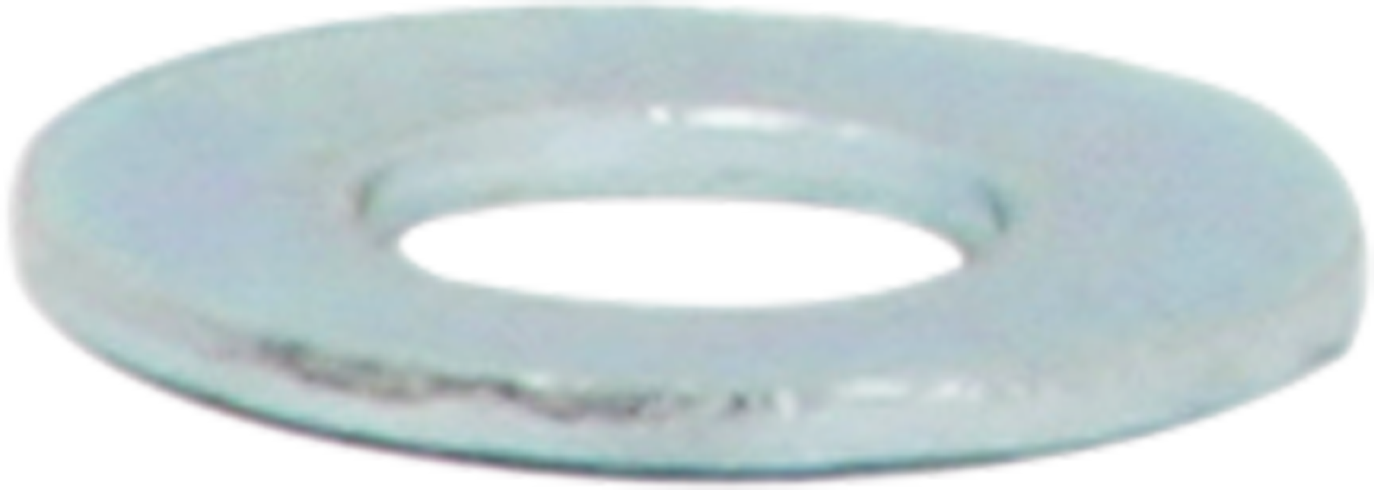 U-Scheibe M3 7×3.2×0.5mm DIN 125A verz.bl, ohne Fase