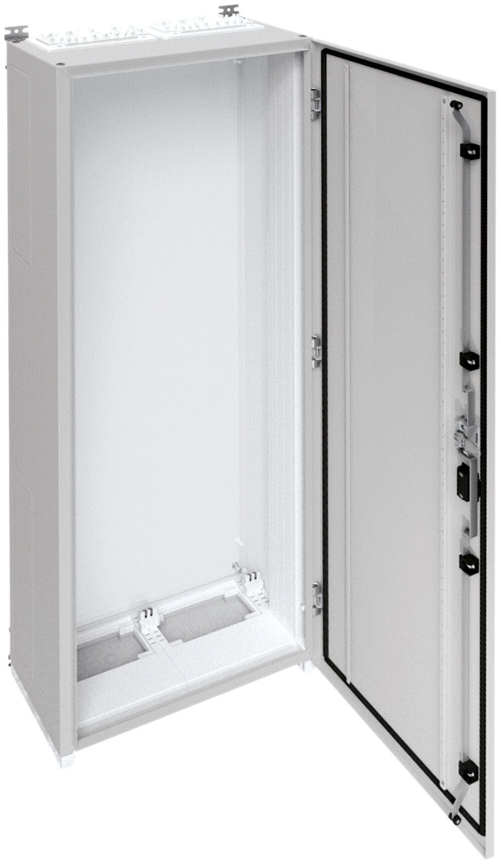 Wandschrank Hager univers mit Volltür SK II IP55 1550×550×275mm RAL 7035
