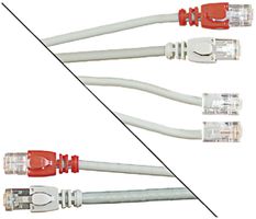 Anschlusskabel NT2ab+U geschirmt grau L=0.5m