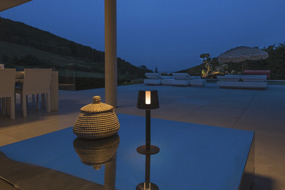 Lampada multipla LED SLV TAHA 5W 200lm 2700K IP65 nero con vari accessori