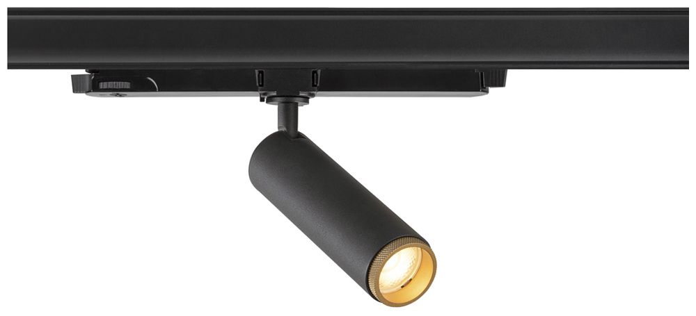 Spot LED SLV GRIP M 1×20W 1900lm 930 42° DALI AD3PH Ø43×147mm nero