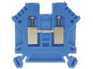 Borne de passage joignable WZ Ex 0.5…4mm² 32A 1000V vis 2×1 rail DIN 35mm bl