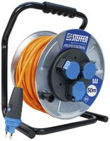 Kabelrolle Steffen Metall 3×T13 EPR-PUR 3×1.5mm² 50m