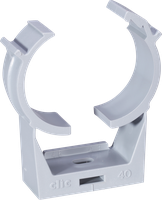 Collier Clic 40 39.5…43.5 gris foncé