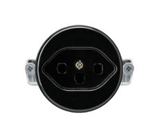 Einsatz zu UP-Steckdose basico Typ 23 A schwarz