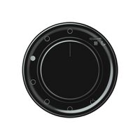 Frontset origin Thermostat 4A 60×60×5mm schwarz IP20