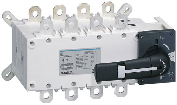 Commutateur de charge INC Hager 4L 400A pour plaque de montage