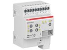Attuatore per persiana AMD ABB JRA/S4.24.5.2 4-volte 6A/24VDC misura.tde