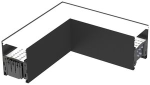 Leuchtteil DOTLUX CONNECT 12W 1400lm 830/840/850 DALI 204mm schwarz L-links