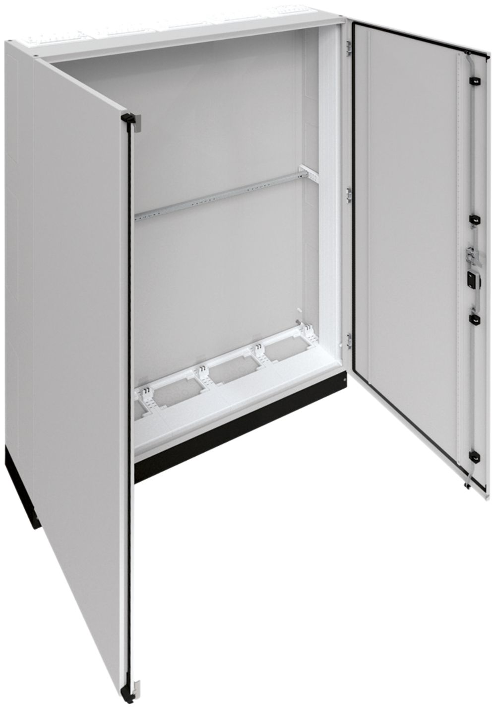 Armadio Hager univers CP I 1850×1300×275mm con zoccolo 100mm IP55