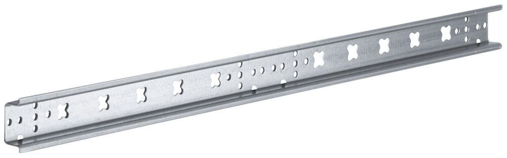 Guida DIN Hager univers N 2 file 35×15×1.5mm 50 pezzi