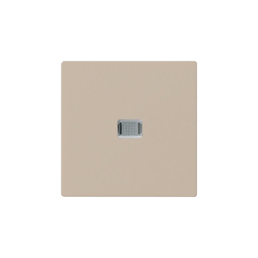 Druckknopf gross kallysto beige 1-teilig mit Linse