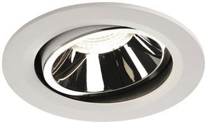 Downlight LED SLV NUMINOS MOVE L 25.4W 2350lm 4000K 20° VAR Ø160×86mm bc/Cr