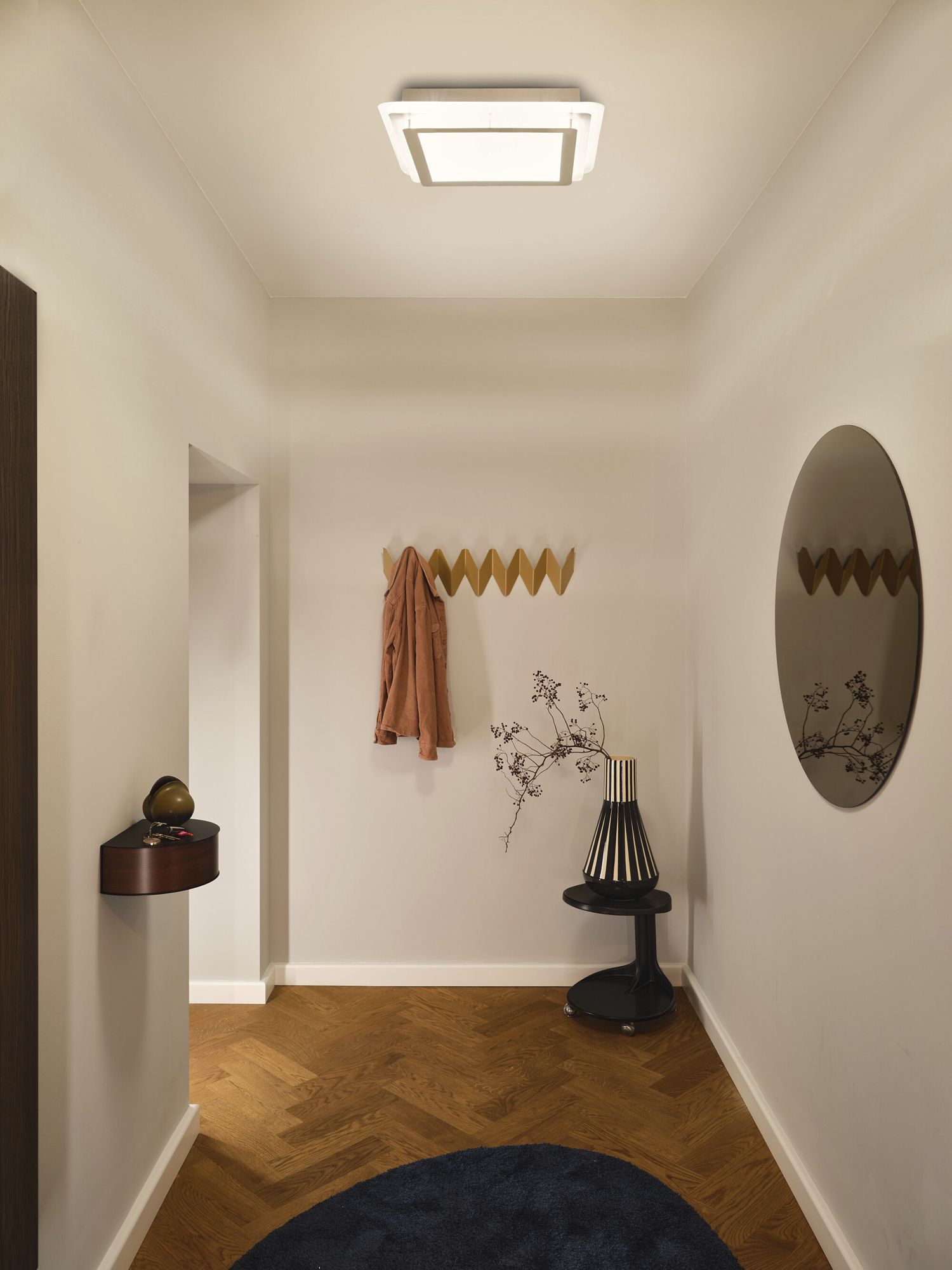 LED-Deckenleuchte LEDVANCE ORBIS SPIRAL Layer 26W 1750lm 3000K 450×450mm weiss