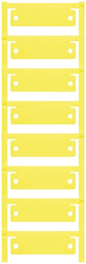 Marcatore per apparecchi Weidmüller MultiCard CC 15×60mm PA66 giallo