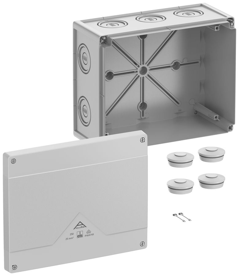 Scatola di derivazione AP Spelsberg Abox Pro 250-L 202×252×120mm IP69 gr