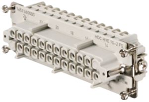 Buchseneinsatz Weidmüller HDC HVE 830V 20A 12L Schraubanschluss Gr.8