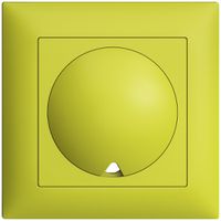 UP-Frontset EDIZIOdue lemon für Zugtaster/-schalter