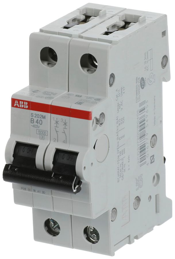 Leitungsschutzschalter ABB S202M-B40 40A B 10kA