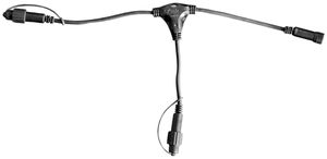 Verteilerkabel MK QuickFix mit 2 Ausgängen, schwarz, IP67