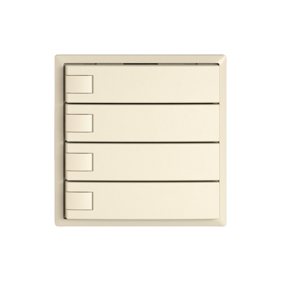 Universaltaster EDIZIO.liv UNI SNAPFIX® 5…48V o.LED 4× 1-Tbed.cr