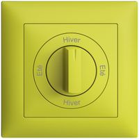 Kit frontal Eté-Hiver-Eté-Hiver EDIZIOdue 88×88mm lemon