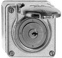 Interr.rot.bagn.5/1L Al nat.c.serratura di sicur.