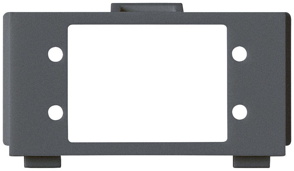Modulo multimedia M3 FO vuoto per 2×SC Duplex kallysto antracite