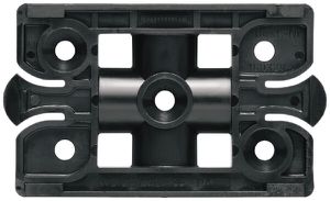 Supporto WM MultiCard ClipCard p.marcatore d'apparecchi 90×58mm PA66 nero