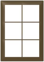 Abdeckrahmen SIDUS 2×3 Ti