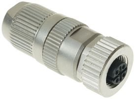 Stecker Weidmüller SAIB Buchse gerade Schneidklemme M12 0.34mm² 4…5.1mm 4L EMV