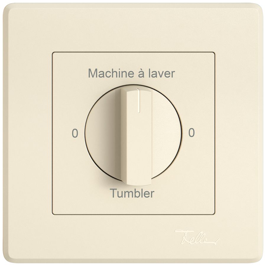 Kit de montage ENC EDIZIO.liv SNAPFIX® p.interr.rot.manet.0-Mach.lav.-0-Sèch.cr