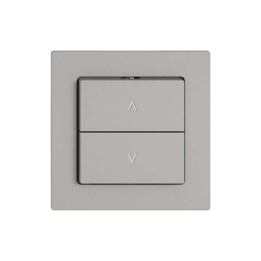 Interruttore p.tapparelle EDIZIO.liv SNAPFIX® 10A 250V 2 tasto 1 canale grc