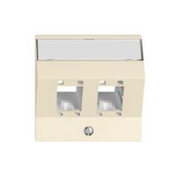 Montageset EDIZIO.liv SNAPFIX® für freenet Kat.5e/6 Adapter 2× cr