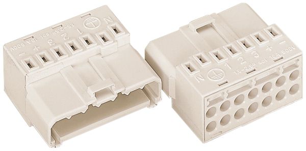 Stecker DOTLUX LINEA 7-polig dimmbar weiss