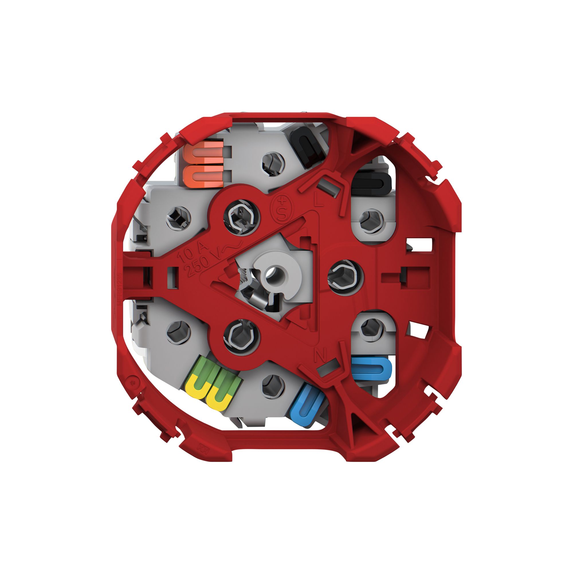 Steckdose Feller SNAPFIX® 3×T13 3×S