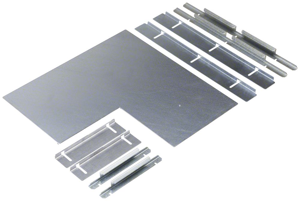 Angle plat fermé Hager pour BKB 85×250mm