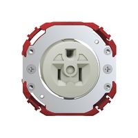 Prise NEMA SNAPFIX® 1×US/CA (NEMA 5-15) (type B) 20A 250V IP20 alu