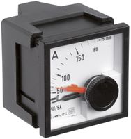 EB-Bimetall-Amperemeter Hager 150A versenkt 44×44mm Klasse 3 Integration 15 Min.