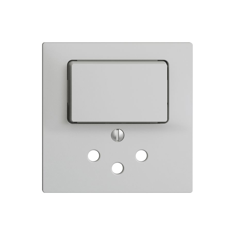 Frontset EDIZIOdue hellgrau 60×60mm T12