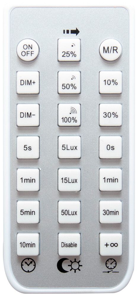 Fernbedienung DOTLUX für Feuchtraumleuchte MISTRALsensor