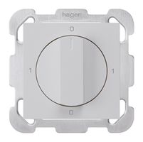 UP-Drehschalter kallysto 0/2L hellgrau mit Drehgriff